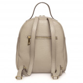 Rucsac dama din piele naturala DiAmanti Tommaso Taupe Deschis
